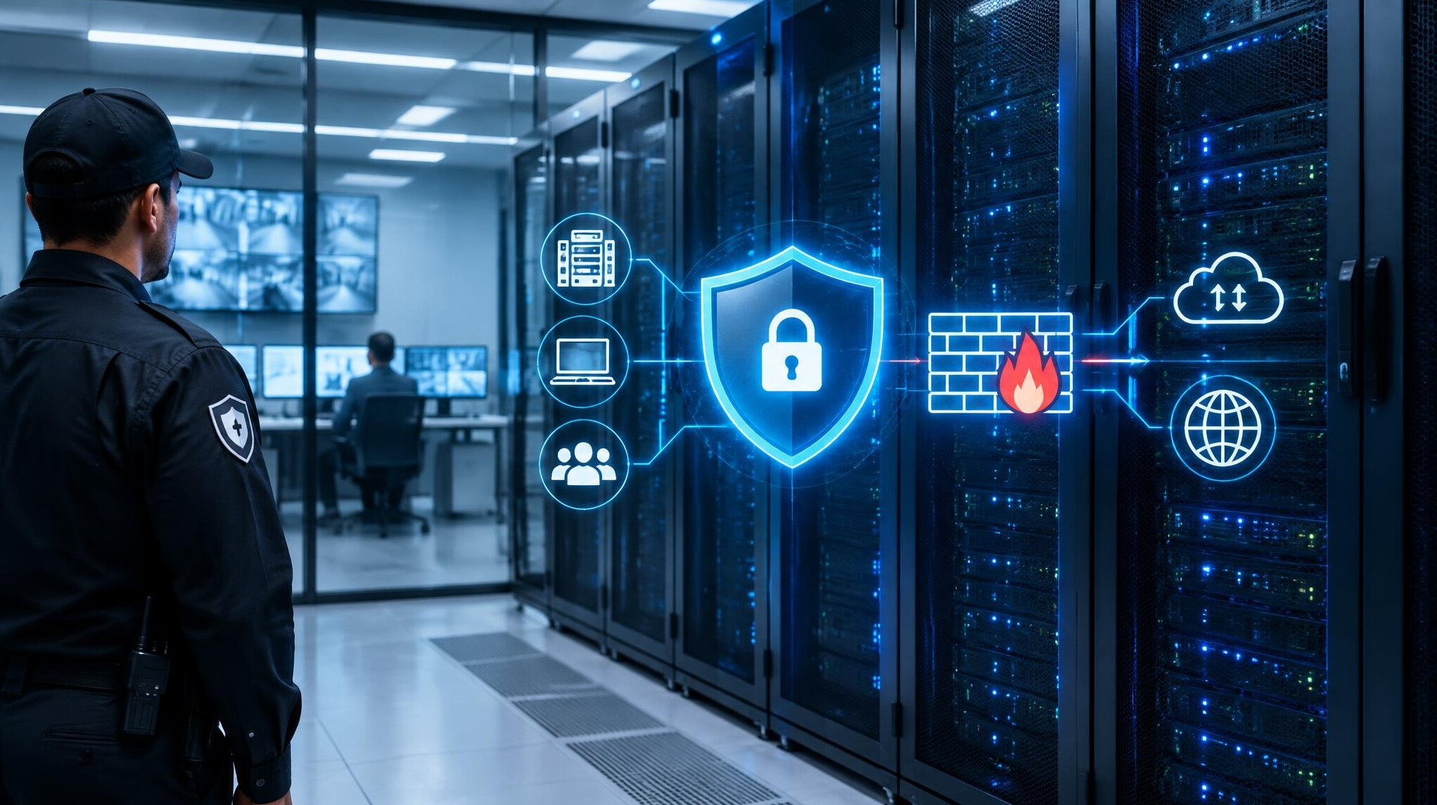 corporate server room security