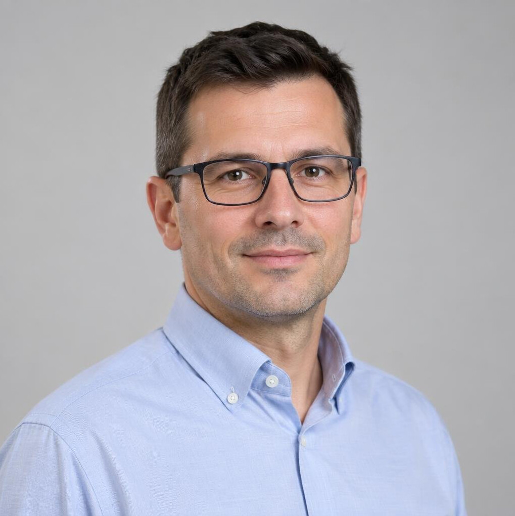 Portrait of a businessman with glasses