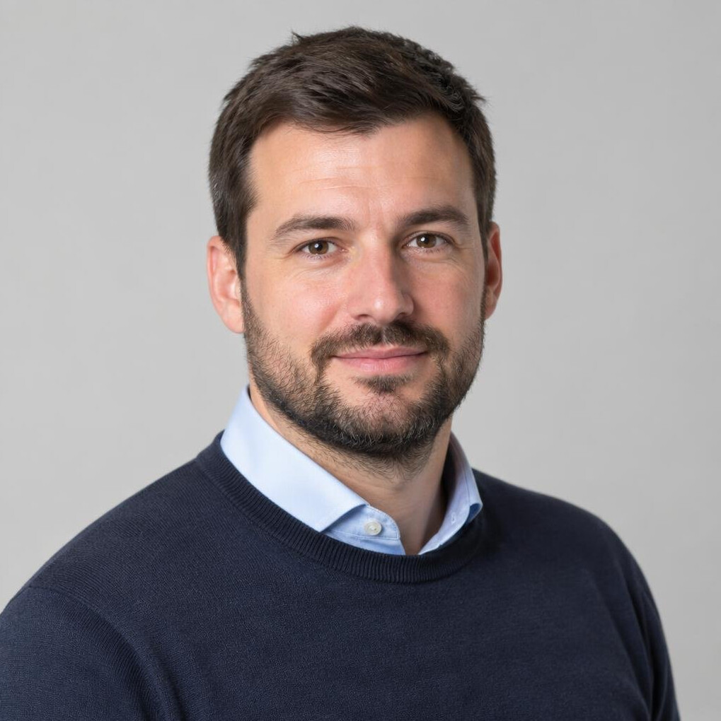 Portrait of a businessman with a beard